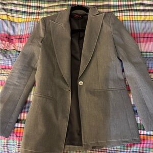 STAUD Gray Blazer size XS